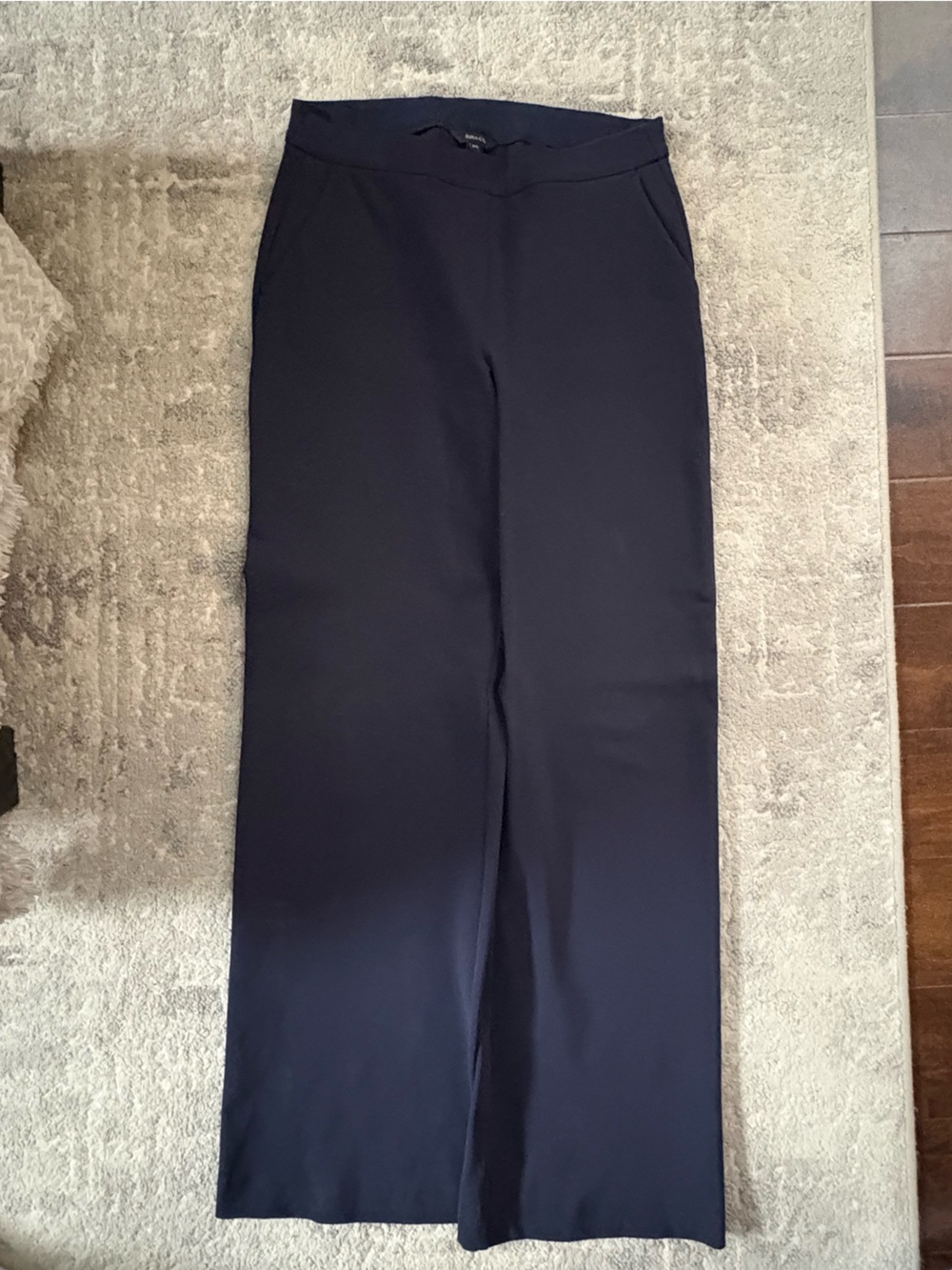 RW&CO. Dark Navy Straight Leg Dress Pants